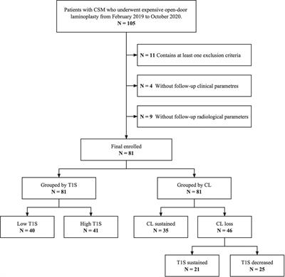 Changes in T1 slope and cervical sagittal vertical axis correlate to improved neurological function recovery after cervical laminoplasty